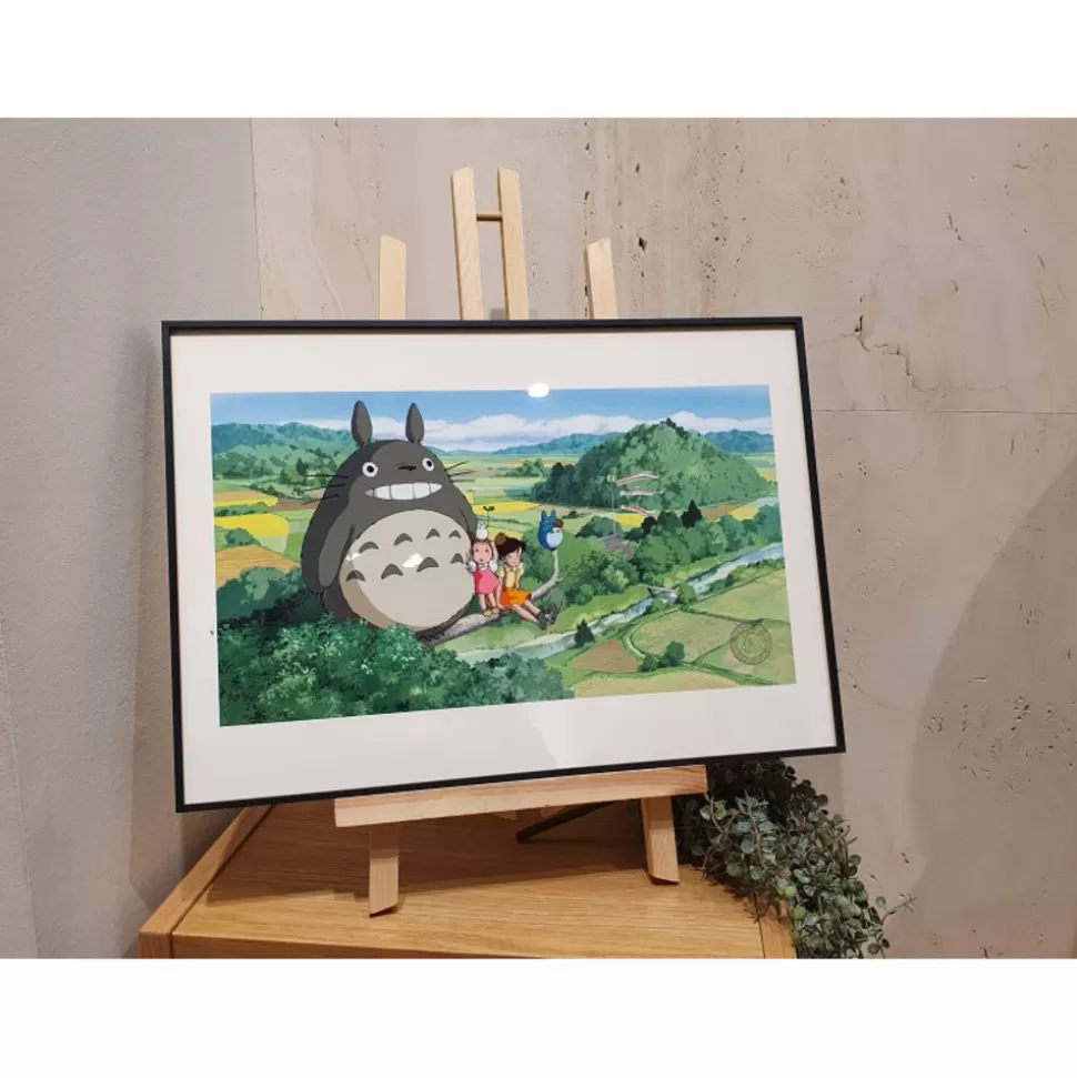 Maison Ghibli Cel Art Totoro On A Summer Day - Studio Ghibli- Cel Art - Studio Ghibli