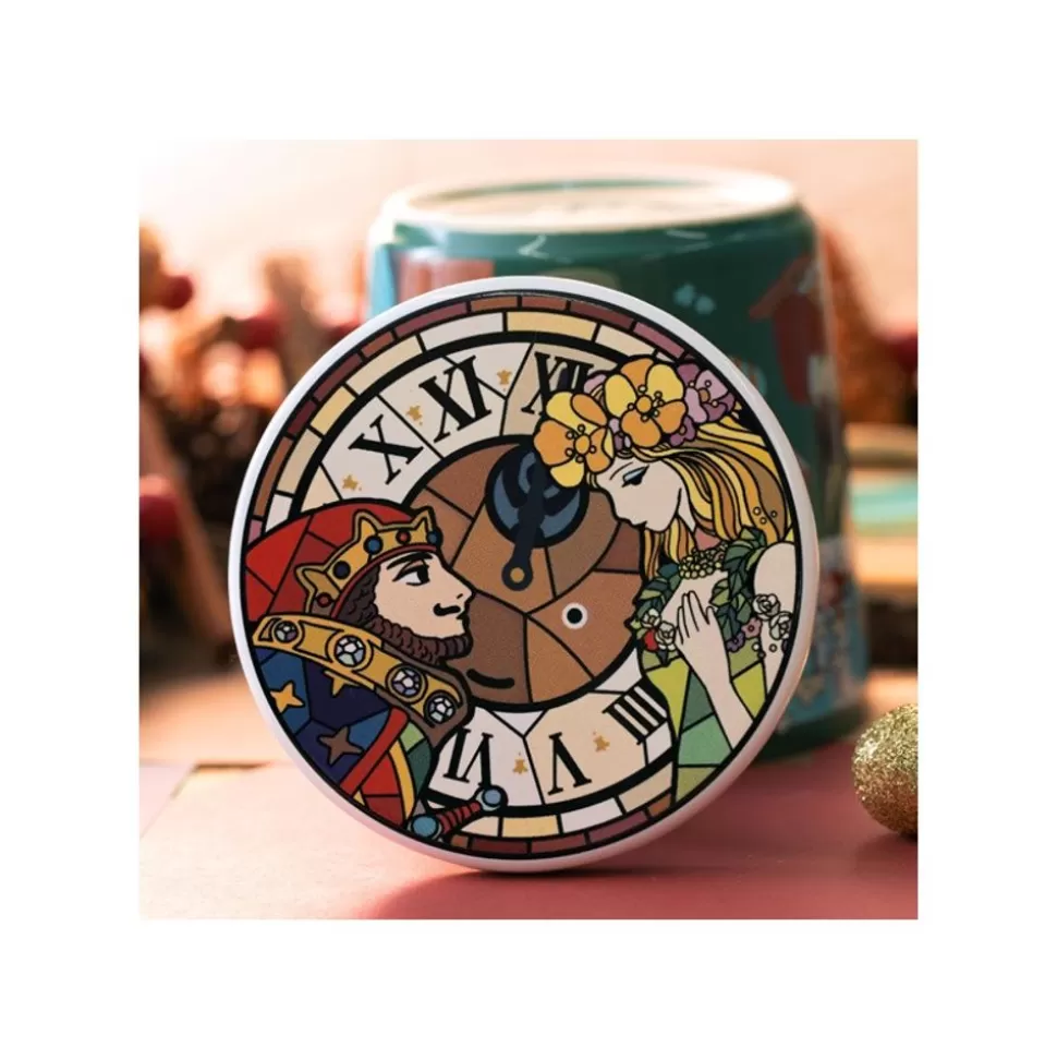 Maison Ghibli Ceramic Coaster King Of Dwarf & Princess - Whisper Of The Heart- Kitchenware