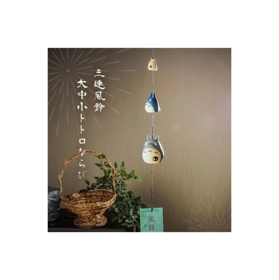 Maison Ghibli Ceramic Wind Bell Totoro - My Neighbor Totoro- Decoration