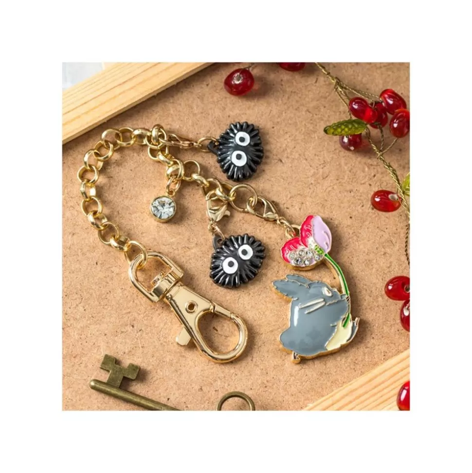 Maison Ghibli Charm Chain Big Totoro & Flower - My Neighbor Totoro- Straps