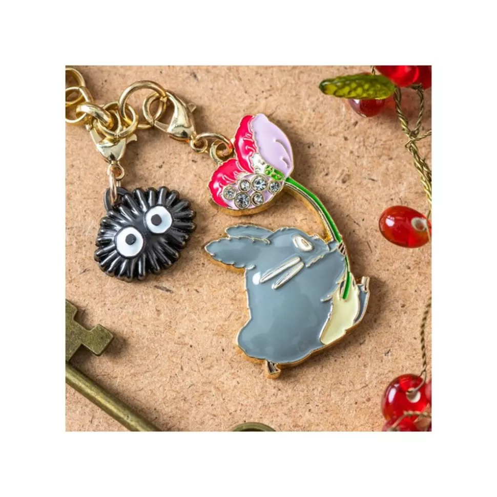 Maison Ghibli Charm Chain Big Totoro & Flower - My Neighbor Totoro- Straps