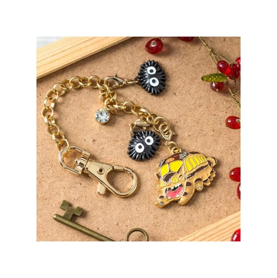 Maison Ghibli Charm Chain Catbus & Soot Sprites - My Neighbor Totoro- Straps
