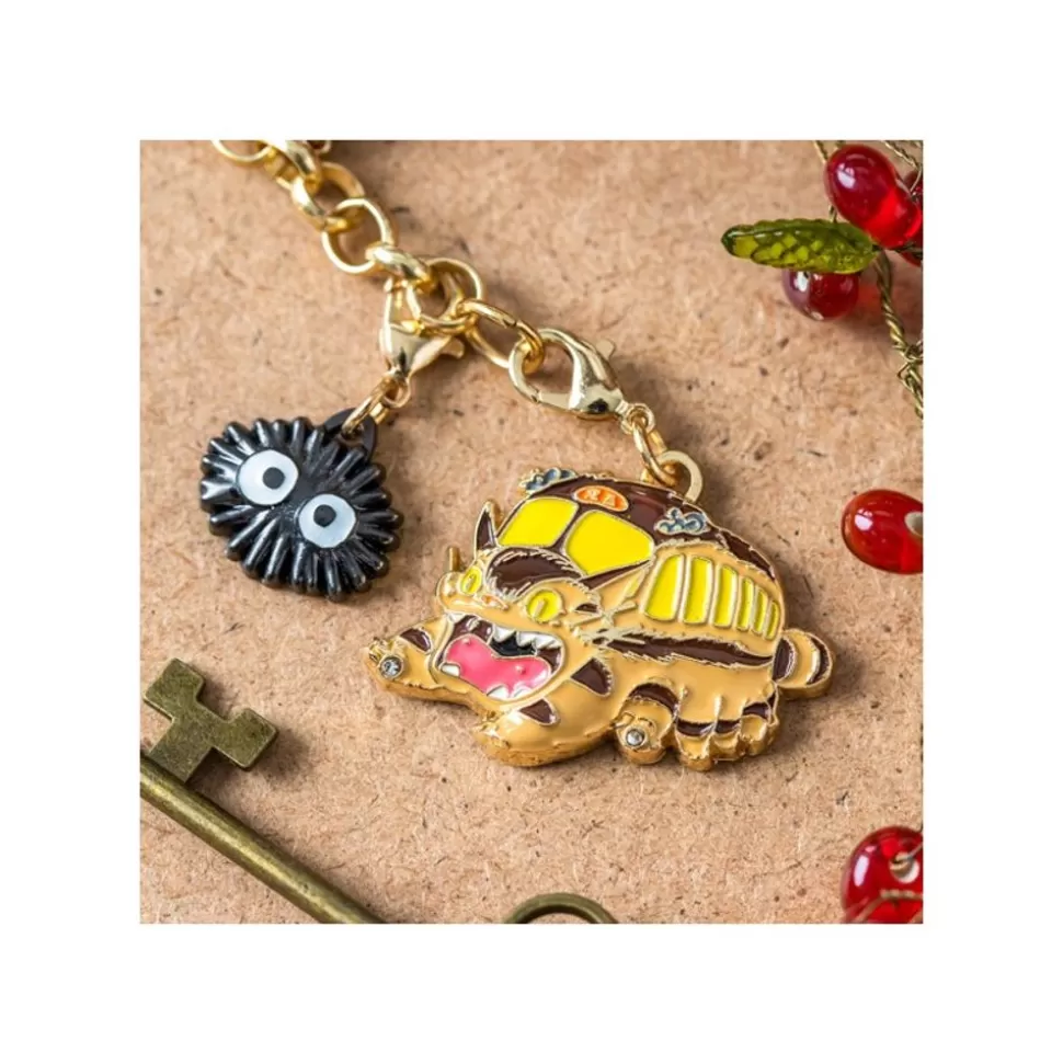 Maison Ghibli Charm Chain Catbus & Soot Sprites - My Neighbor Totoro- Straps