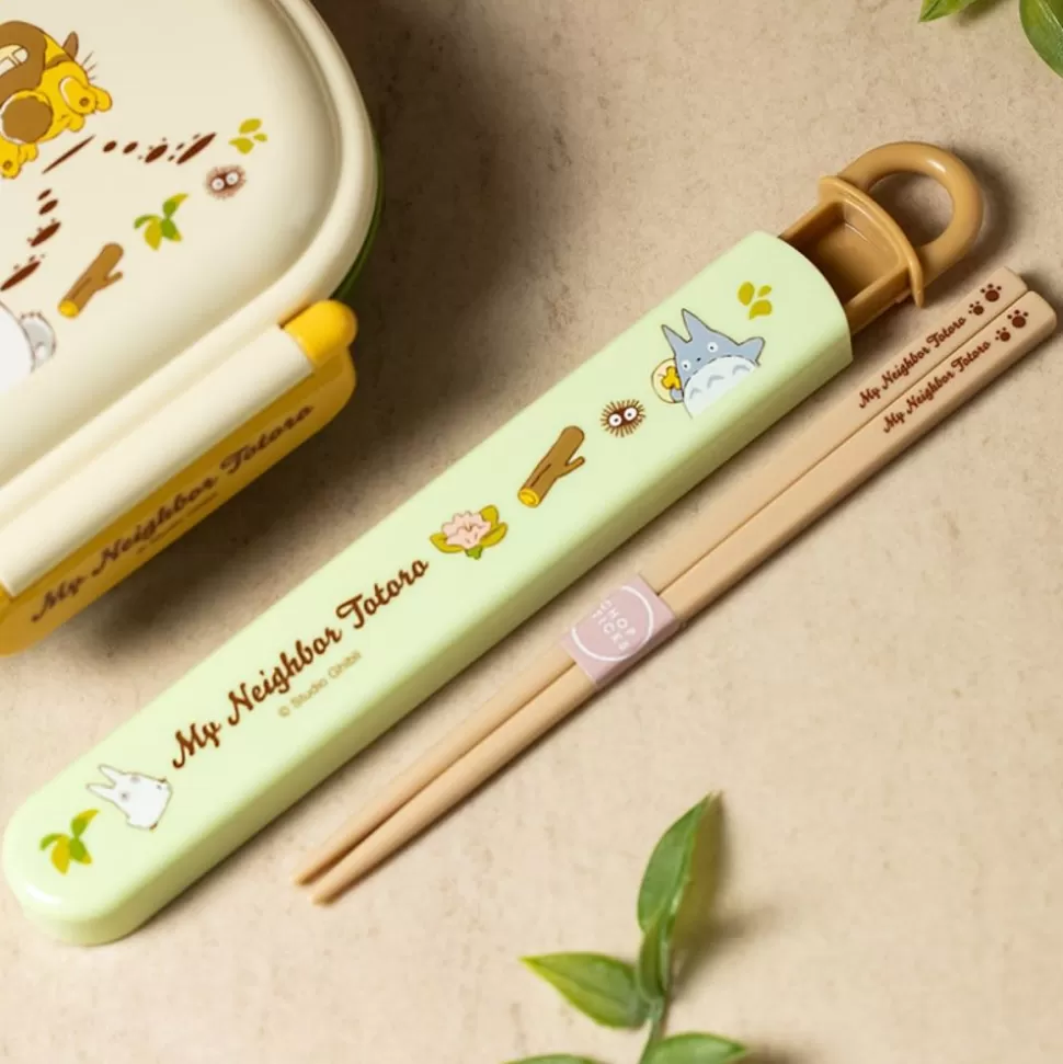 Maison Ghibli Chopsticks Box Set 16,5Cm Totoro & Catbus - My Neighbor Totoro- Kitchenware