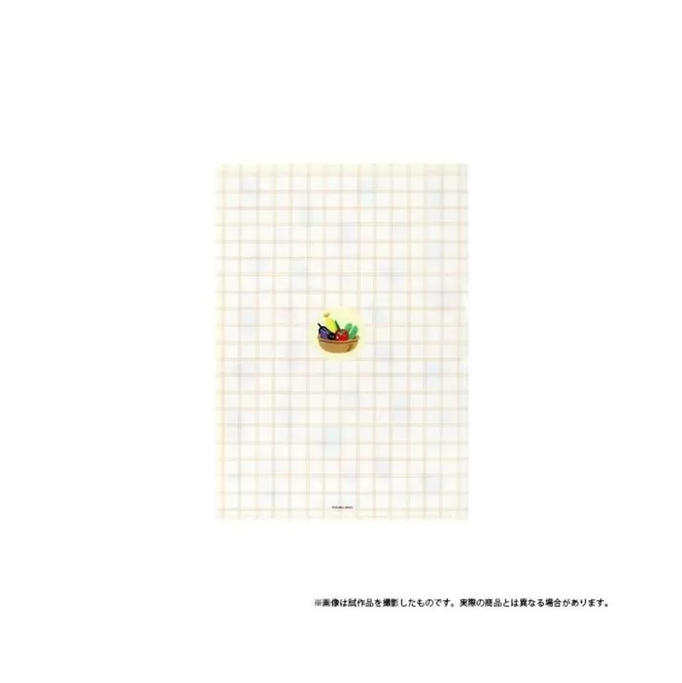 Maison Ghibli Clear File A4 Break Time Vegetables - My Neighbor Totoro- Storage