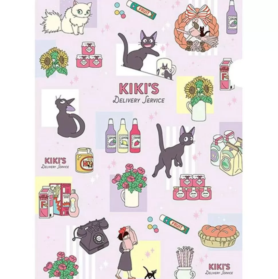 Maison Ghibli Clear File A4 Jiji & Kiki Shopping - Kiki'S Delivery Service- Storage