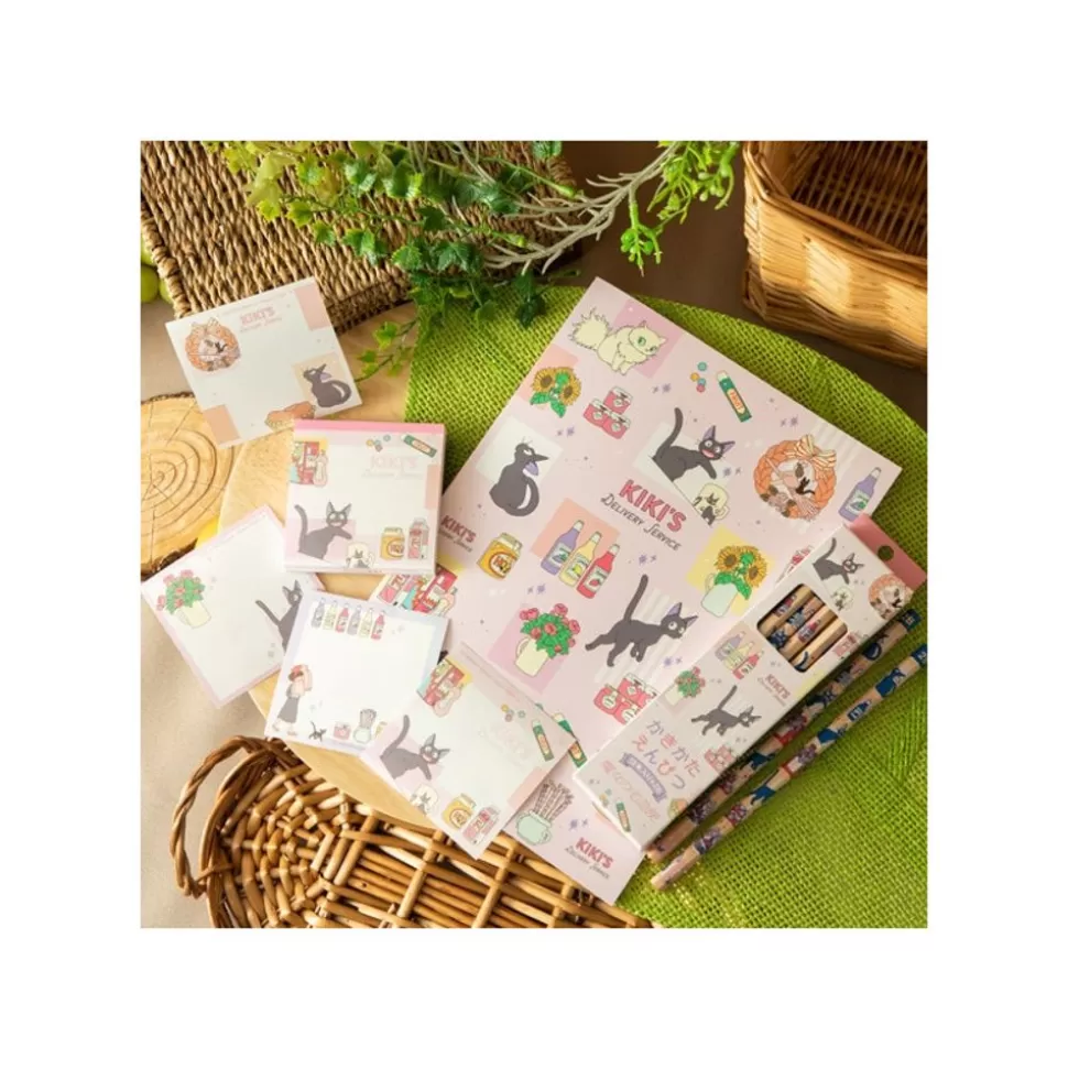 Maison Ghibli Clear File A4 Jiji & Kiki Shopping - Kiki'S Delivery Service- Storage