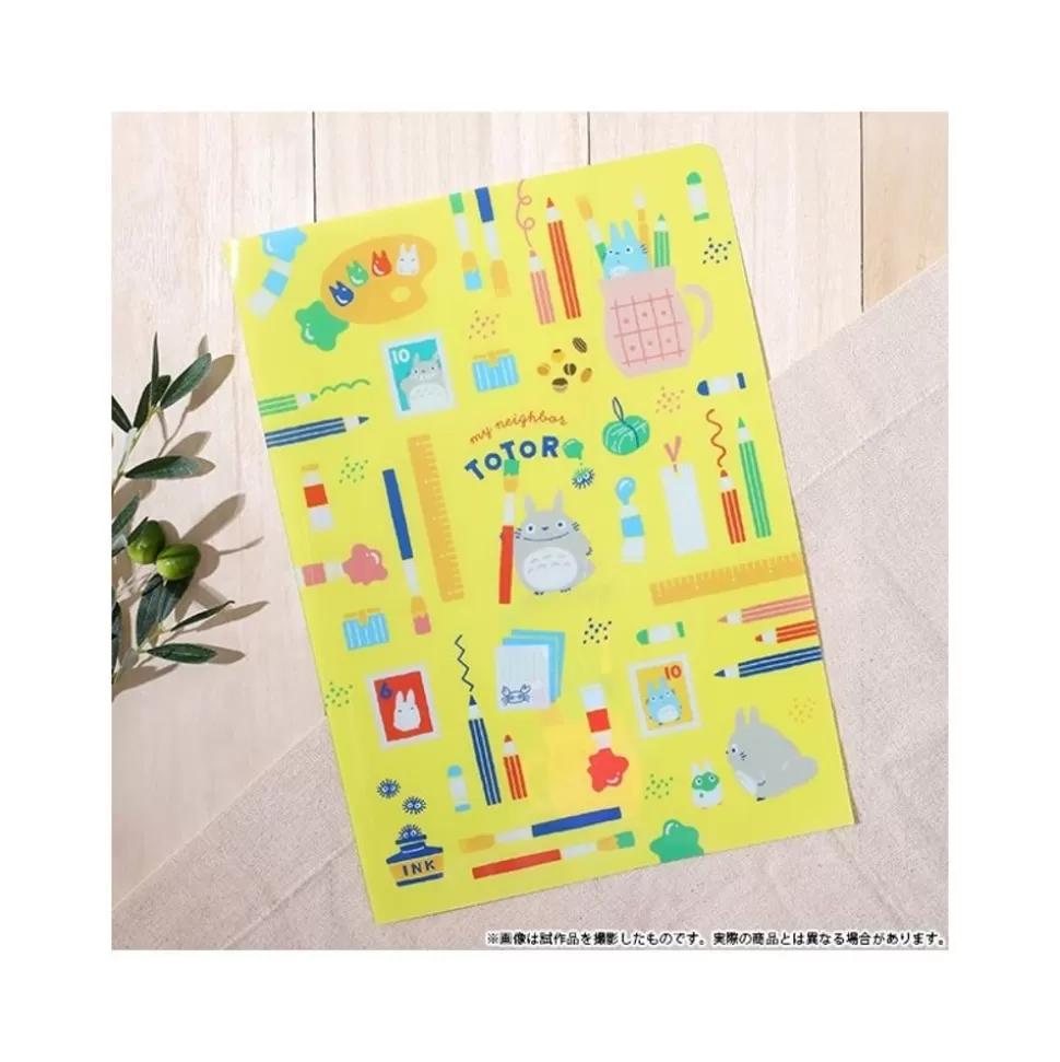 Maison Ghibli Clear File A4 Totoro Draws - My Neighbor Totoro- Storage