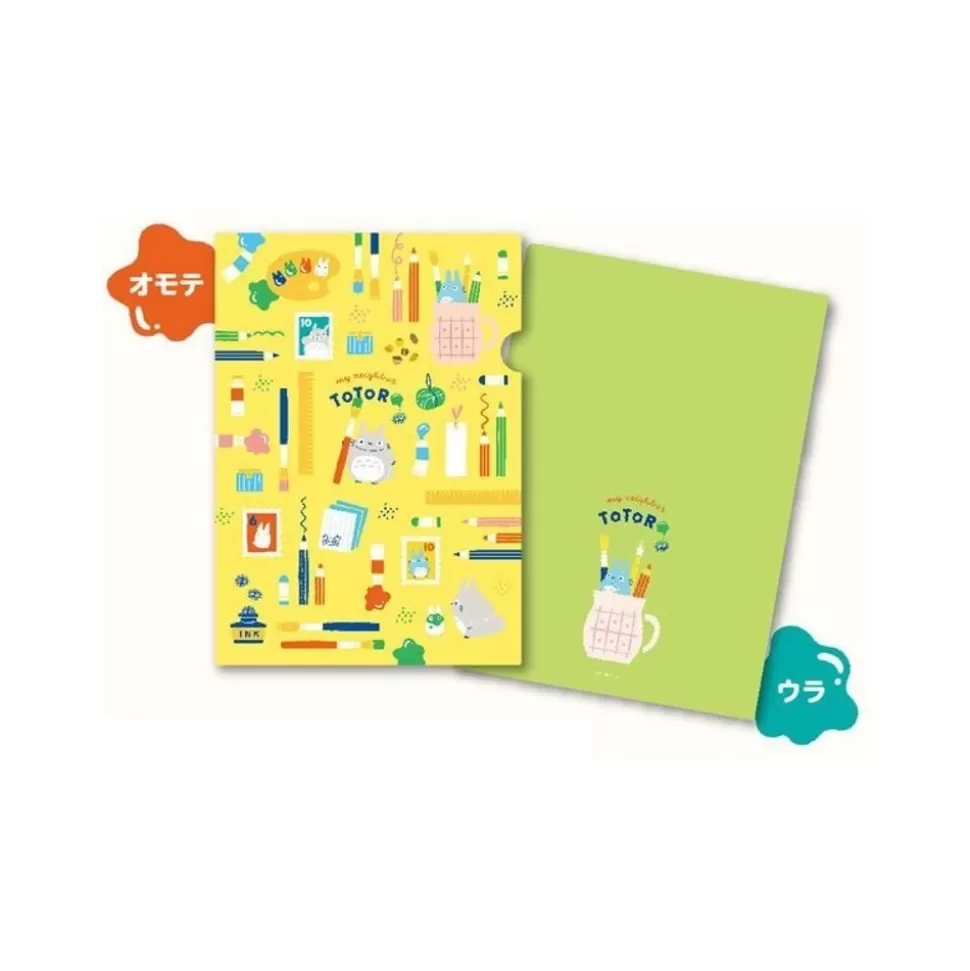 Maison Ghibli Clear File A4 Totoro Draws - My Neighbor Totoro- Storage