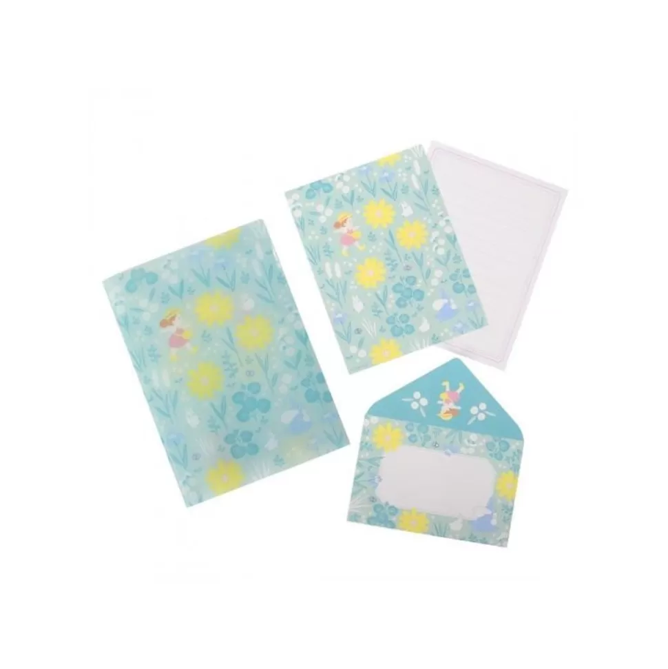 Maison Ghibli Clear Folder & Letter Set Buttercup - My Neighbor Totoro- Postcards And Letter Papers
