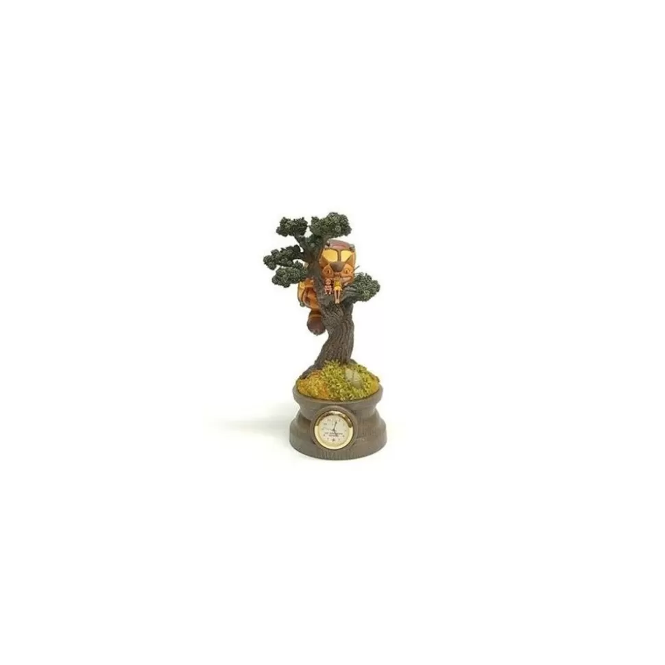 Maison Ghibli Clock Watch Catbus On A Pine Tree - My Neighbor Totoro- Decoration