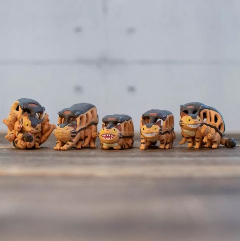 Maison Ghibli Collection Cat Bus Assorted 6 Figurines - My Neighbor Totoro- Figurines