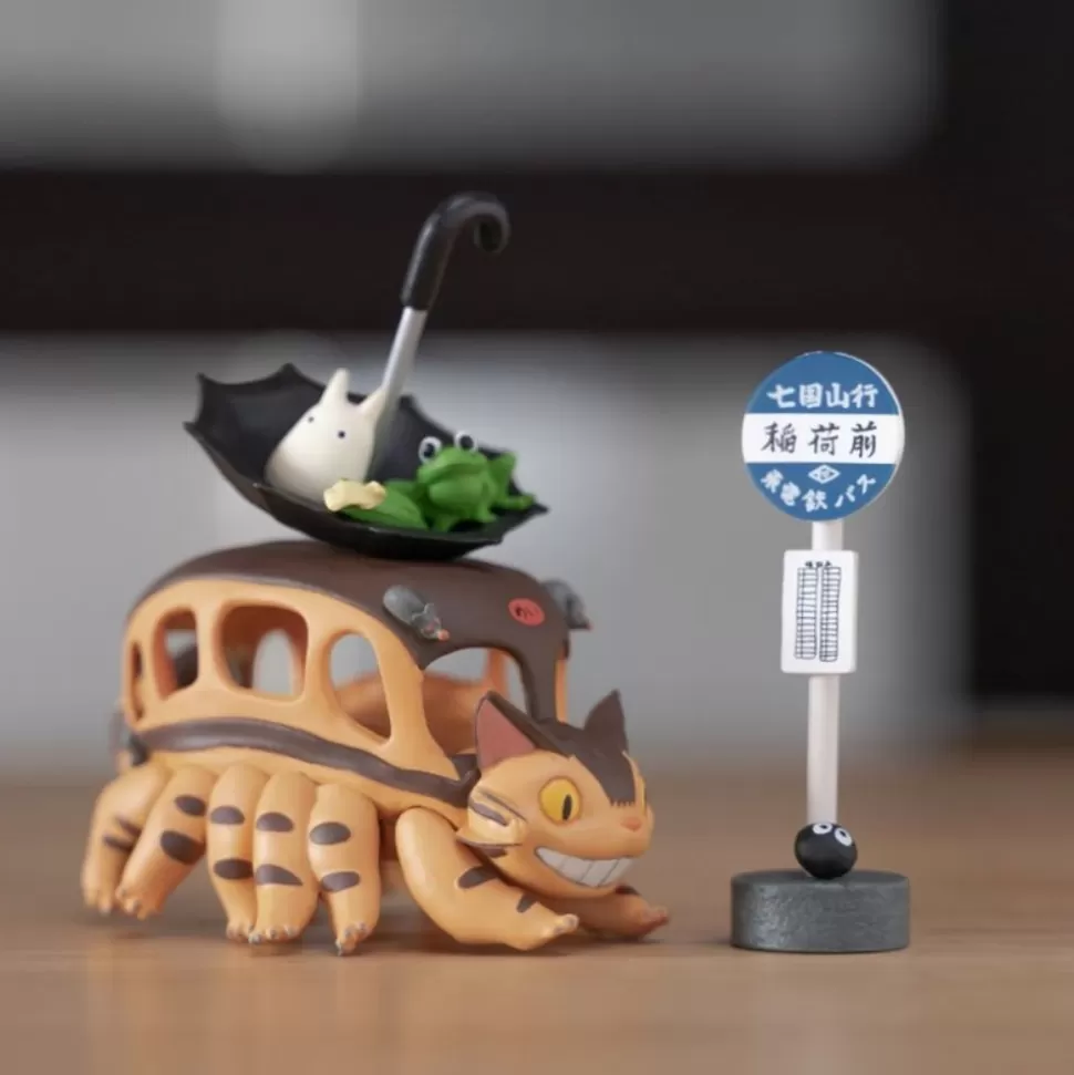 Maison Ghibli Collection Catbus Assorted Figurines - My Neighbor Totoro- Toys