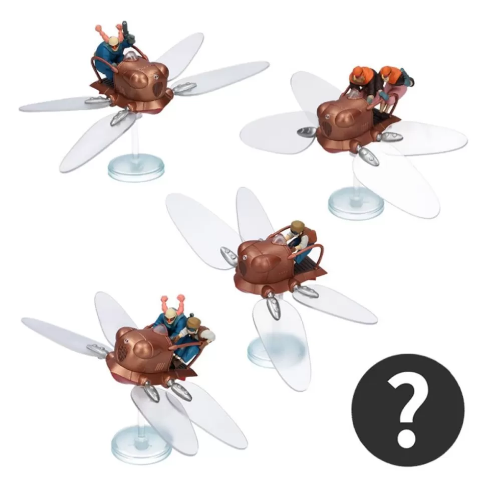 Maison Ghibli Collection Flaptter Assorted 5 Figurines - Castle In The Sky- Figurines