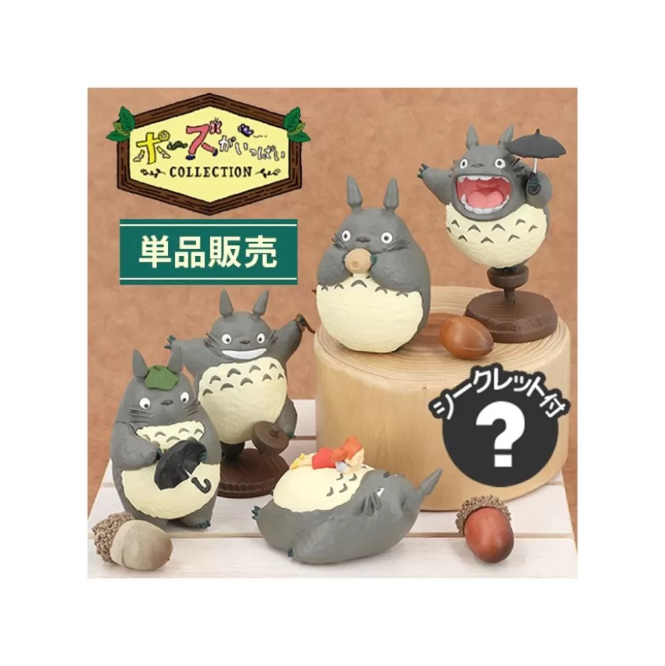Maison Ghibli Collection Totoro 02 Assorted 6 Figurines - My Neighbor Totoro- Figurines