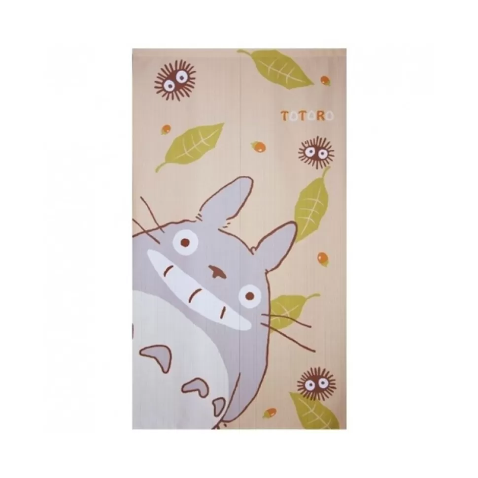 Maison Ghibli Curtains Totoro And Soot Sprites - My Neighbor Totoro- Wall Decoration