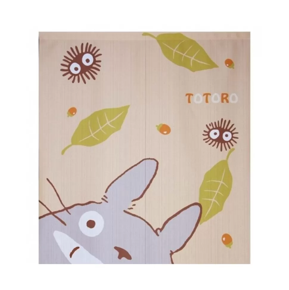 Maison Ghibli Curtains Totoro And Soot Sprites - My Neighbor Totoro- Wall Decoration