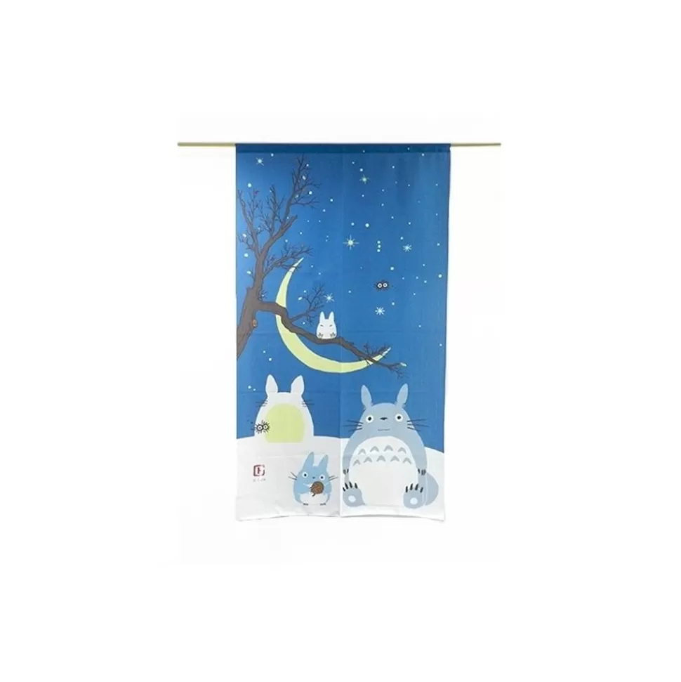 Maison Ghibli Curtains Totoro Winter Sky - My Neighbor Totoro- Wall Decoration