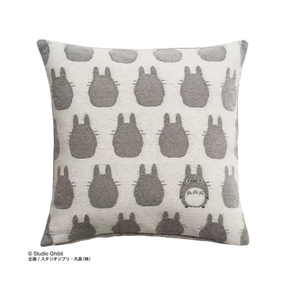 Maison Ghibli Cushion Big Totoro Silhouette - My Neighbor Totoro- Furniture