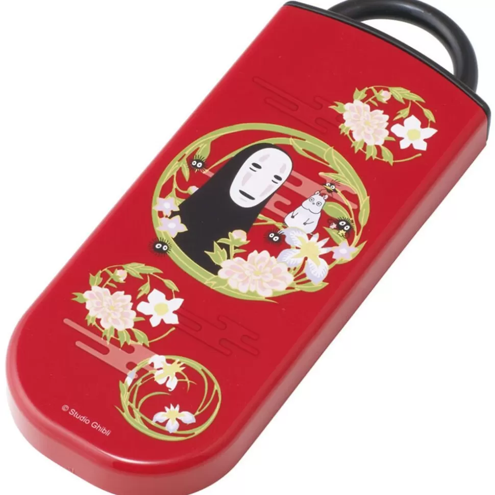 Maison Ghibli Dark Red Set Chopsticks Spoon Fork No Face - Spirited Away- Kitchenware