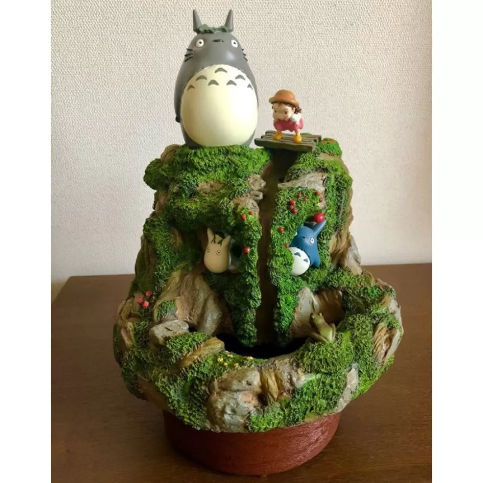 Maison Ghibli Diorama Totoro And Meil Playing By The River - My Neighbour Totoro- Decoration