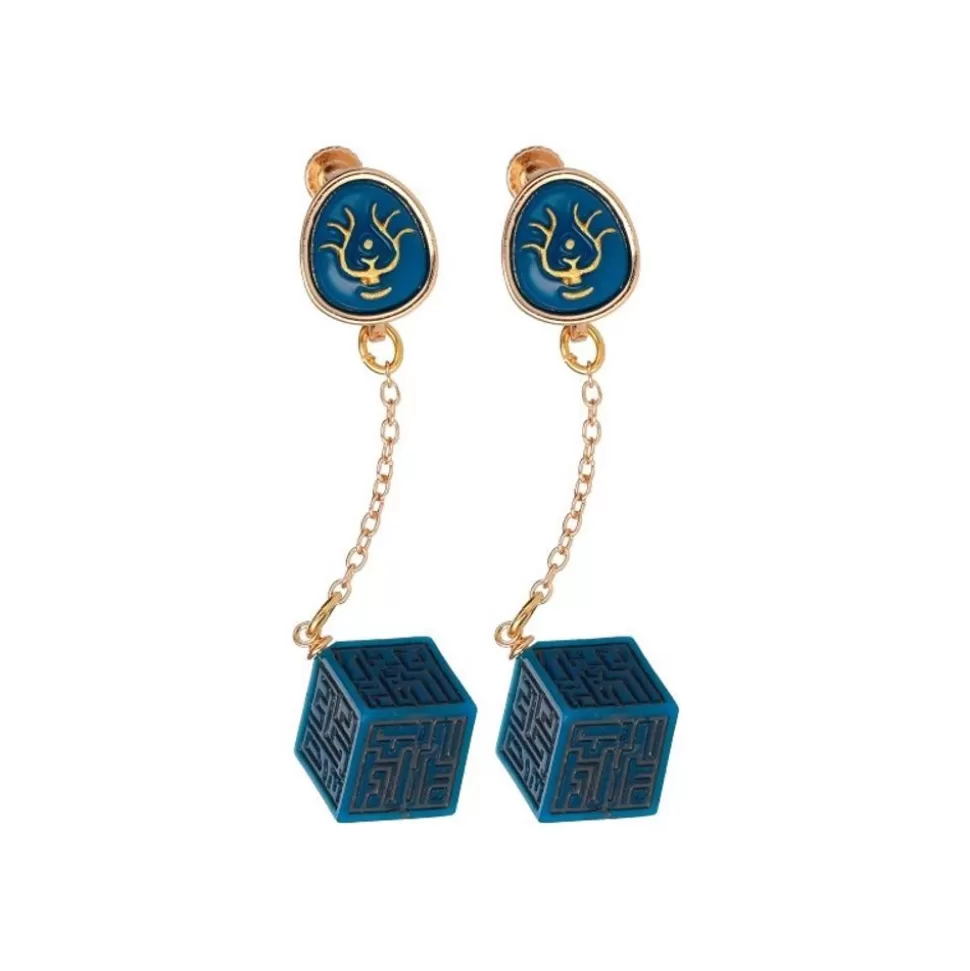 Maison Ghibli Earrings Accessory Series Volucite Crystal & Keystone - Castle In The- Jewellery