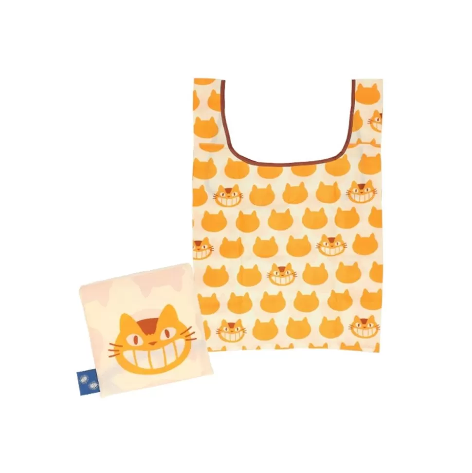 Maison Ghibli Eco Bag Catbus Silhouette 40X20 Cm - My Neighbour Totoro- Bags