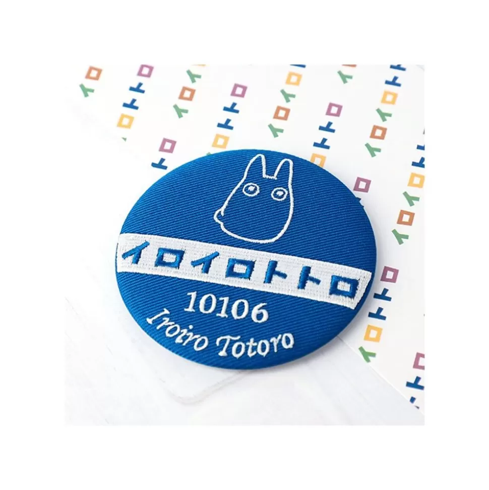 Maison Ghibli Embroidery Compact Mirror Bus Stop -My Neighbor Totoro- Accessories
