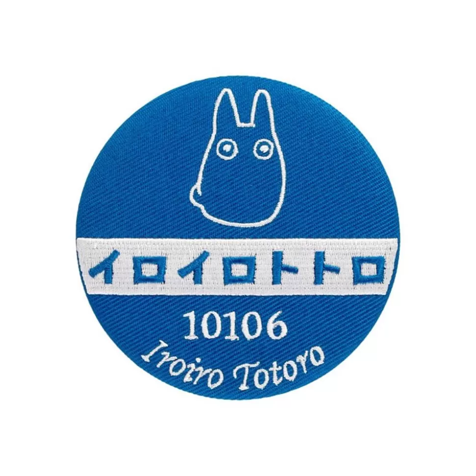 Maison Ghibli Embroidery Compact Mirror Bus Stop -My Neighbor Totoro- Accessories
