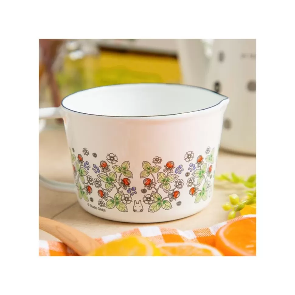 Maison Ghibli Enamel Measuring Cup Soot Sprites 450Ml - My Neighbor Totoro- Kitchenware