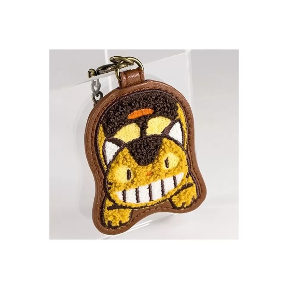 Maison Ghibli Fluffy Series Key Ring Cat Bus - My Neighbor Totoro- Keychains