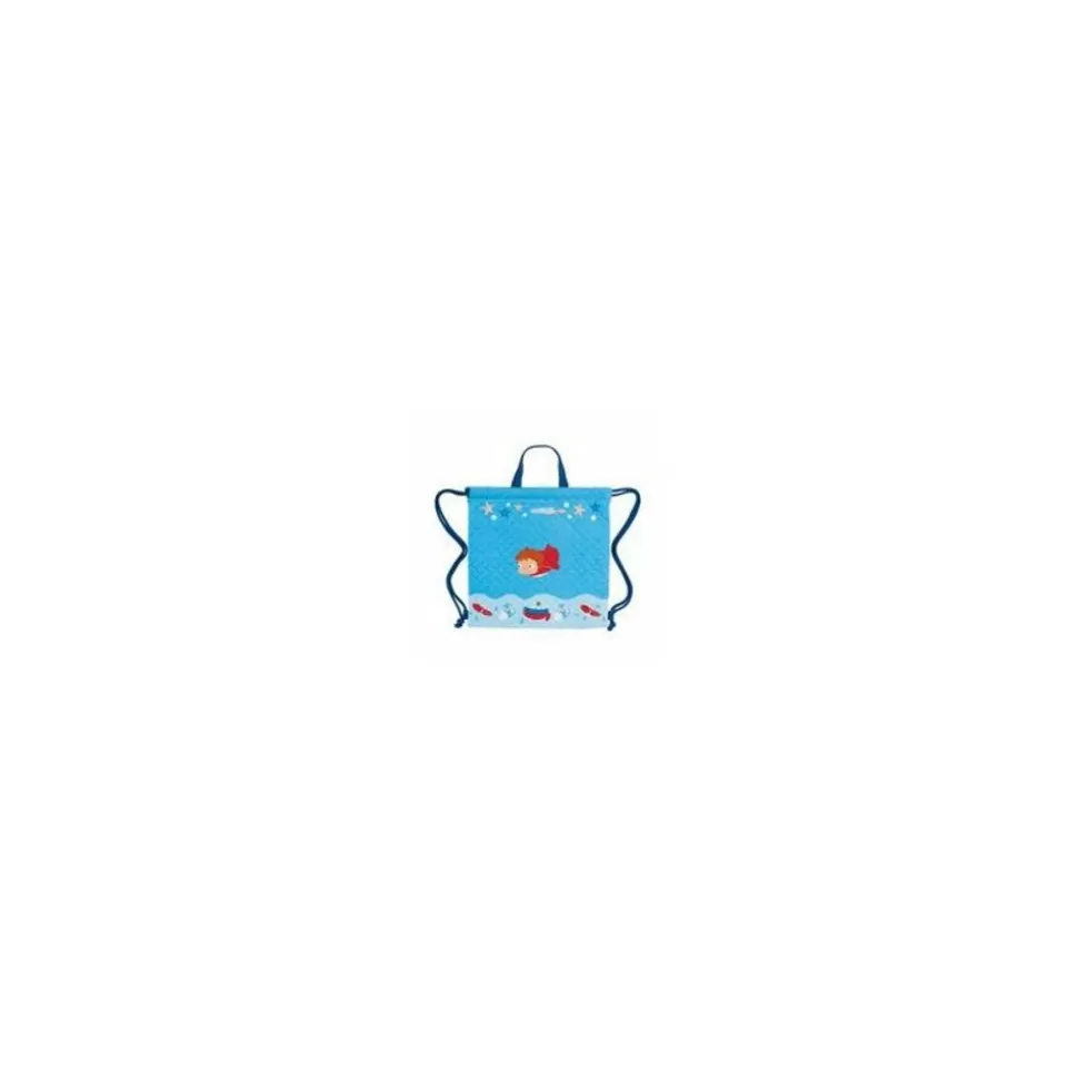 Maison Ghibli Foldable Backpack Ponyo In The Ocean 35X35 - Ponyo On The Cliff- Bags