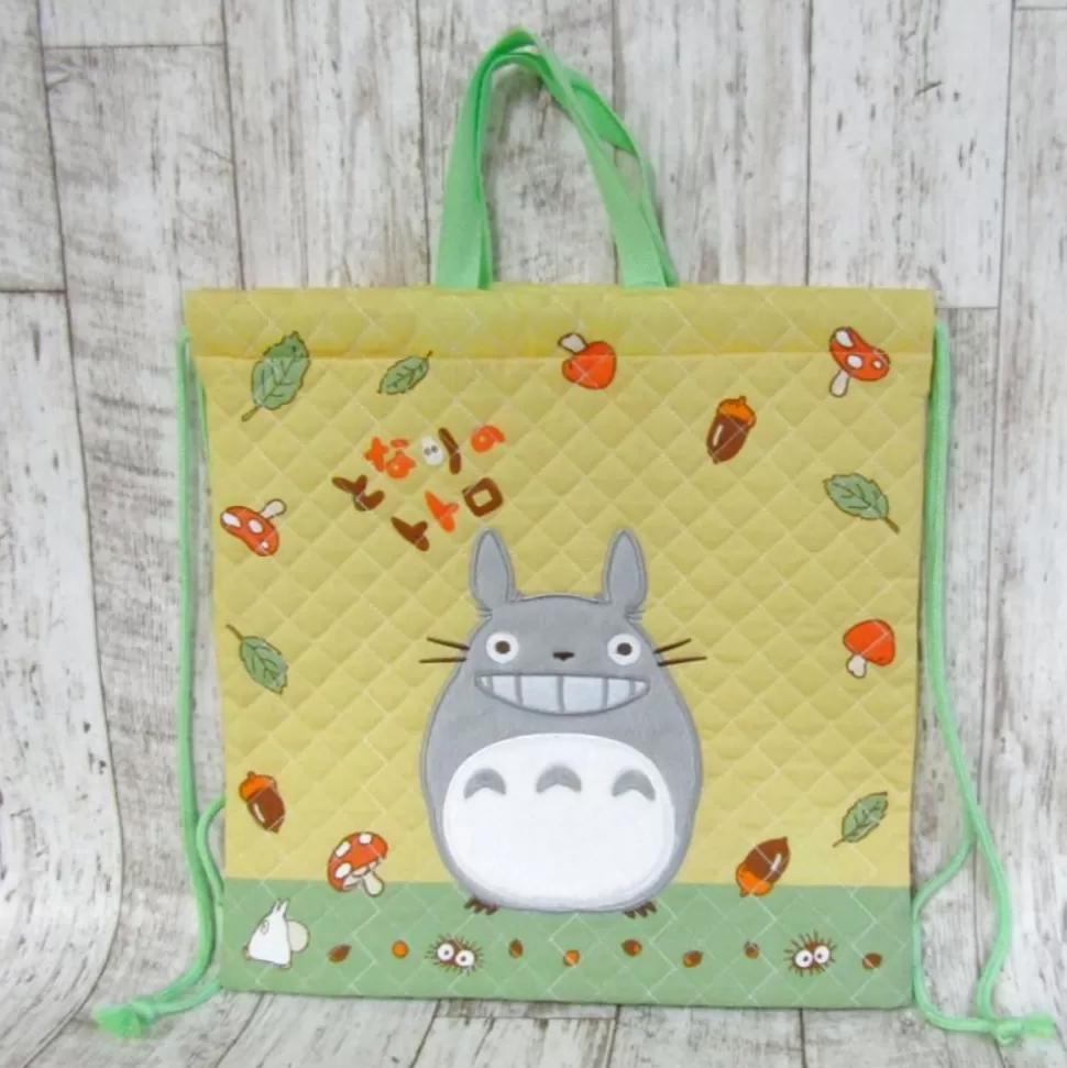 Maison Ghibli Foldable Backpack Totoro Nuts And Mushrooms - My Neighbour Totoro- Bags
