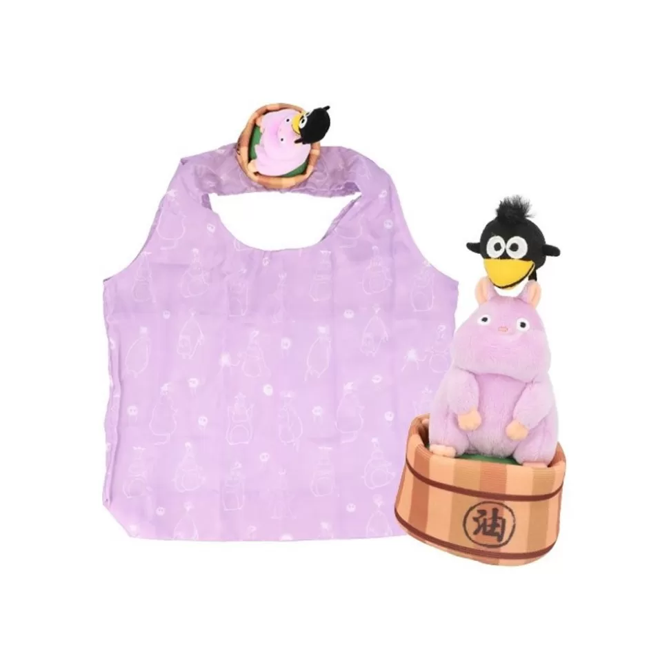 Maison Ghibli Foldable Eco Bag Boh & Boh Mouse & Fly Bird - Spirited Away- Bags