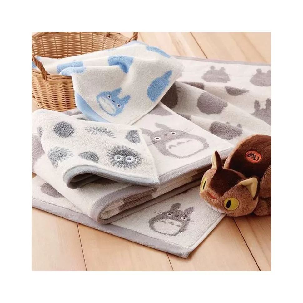 Maison Ghibli Gift Box 3 Towels Totoro&Soot Sprites - My Neighbor Totoro- Household Linen