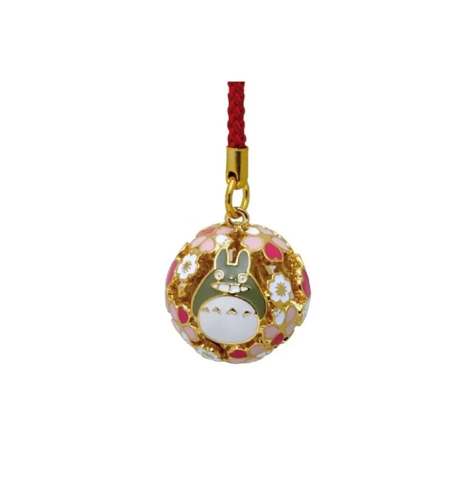 Maison Ghibli Golden Ring Bell Strap Totoro Sakura - My Neighbor Totoro- Straps