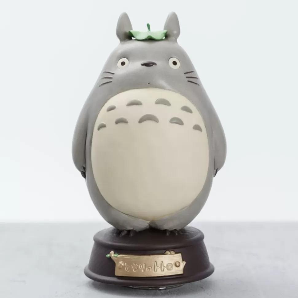 Maison Ghibli Great Musical Statue Big Totoro Waiting - My Neighbor Tororo- Music Boxes