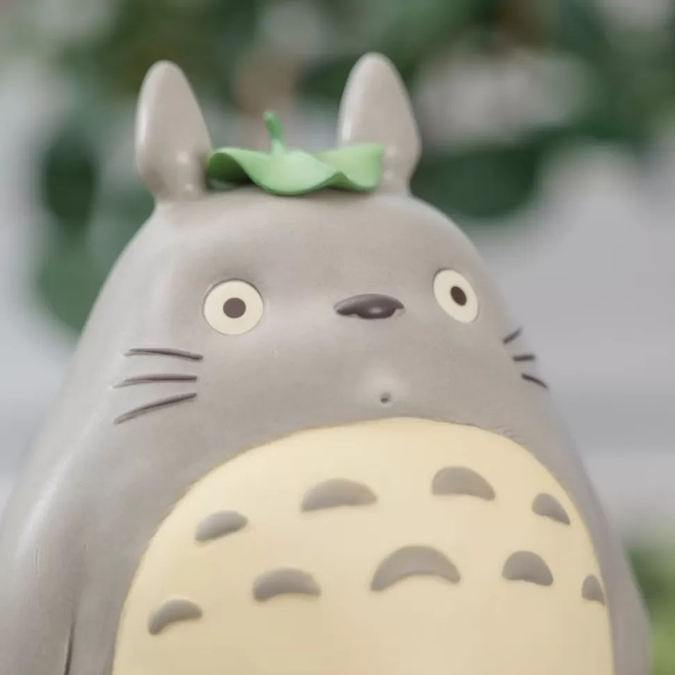 Maison Ghibli Great Musical Statue Big Totoro Waiting - My Neighbor Tororo- Music Boxes
