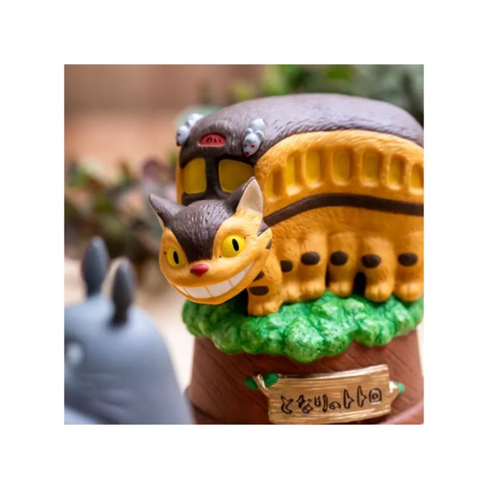 Maison Ghibli Great Musical Statue Catbus On Tree - My Neighbor Tororo- Music Boxes