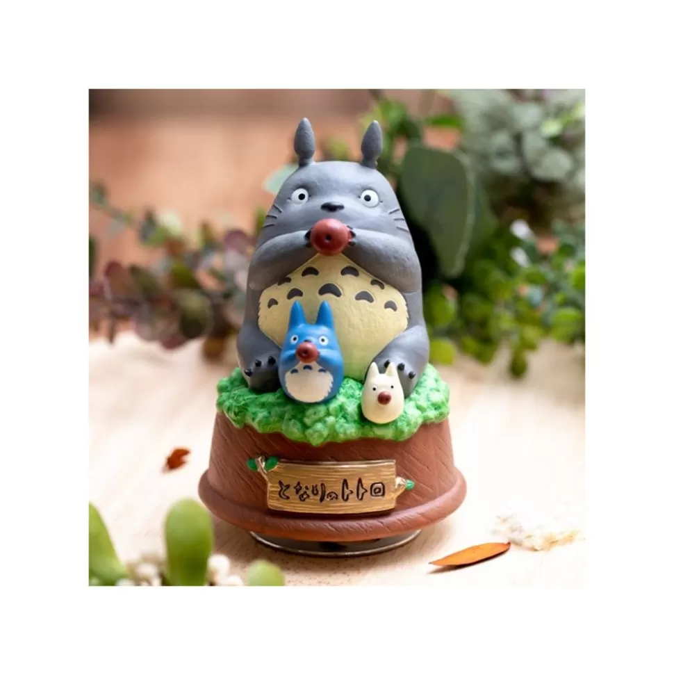 Maison Ghibli Great Musical Statue Totoro Blows The Ocarina - My Neighbor Tororo- Music Boxes