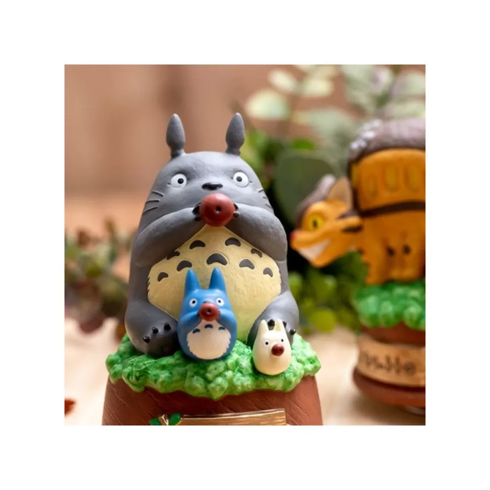Maison Ghibli Great Musical Statue Totoro Blows The Ocarina - My Neighbor Tororo- Music Boxes