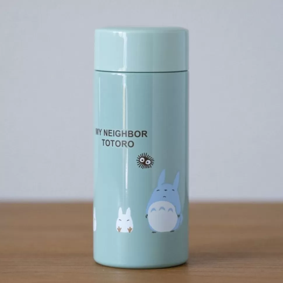 Maison Ghibli Green Thermos Bottle 250Ml Grimaces - My Neighbor Totoro- Kitchenware