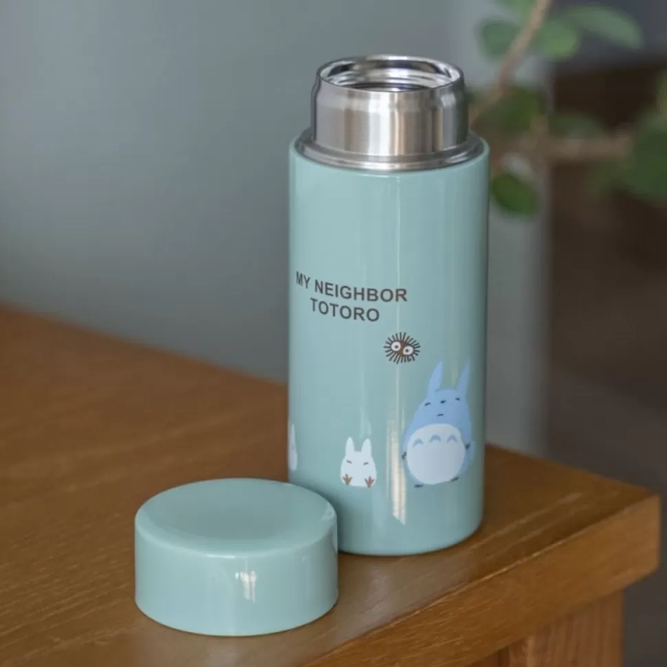 Maison Ghibli Green Thermos Bottle 250Ml Grimaces - My Neighbor Totoro- Kitchenware