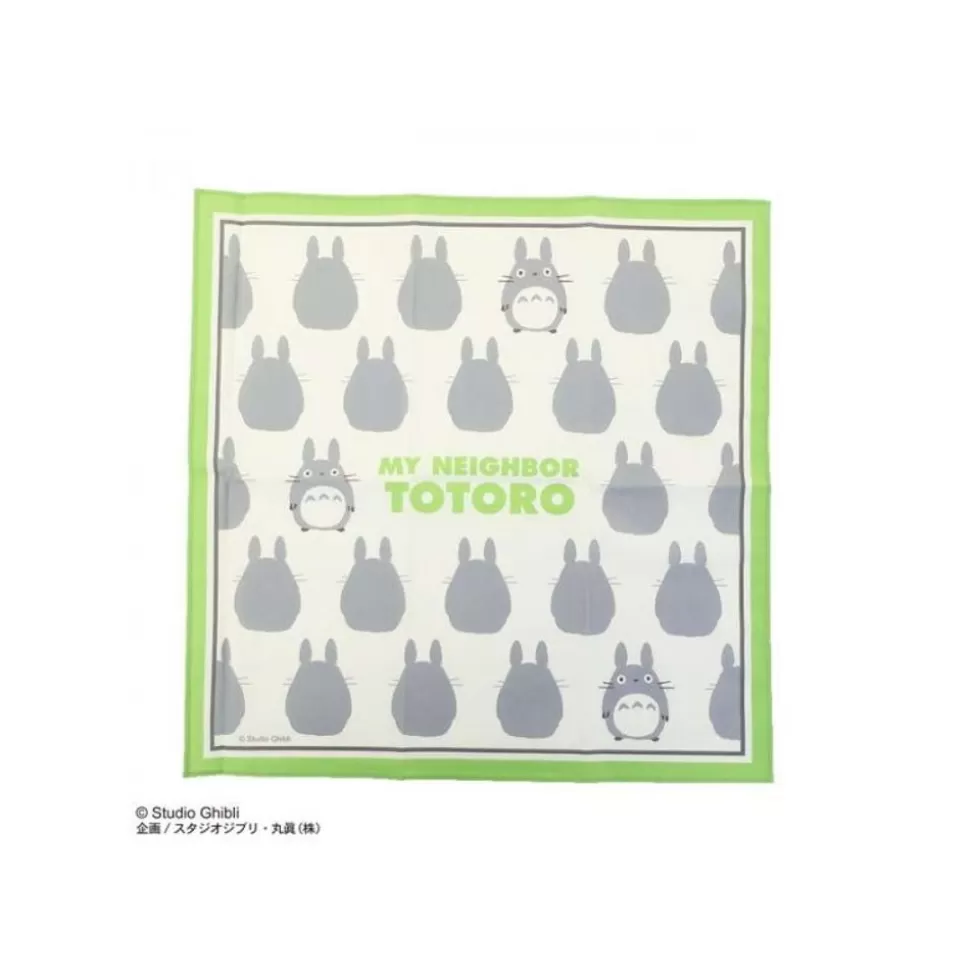 Maison Ghibli Handkerchief Big Totoro Silhouette 43 X 43 Cm - My Neighbor Totoro- Outfits