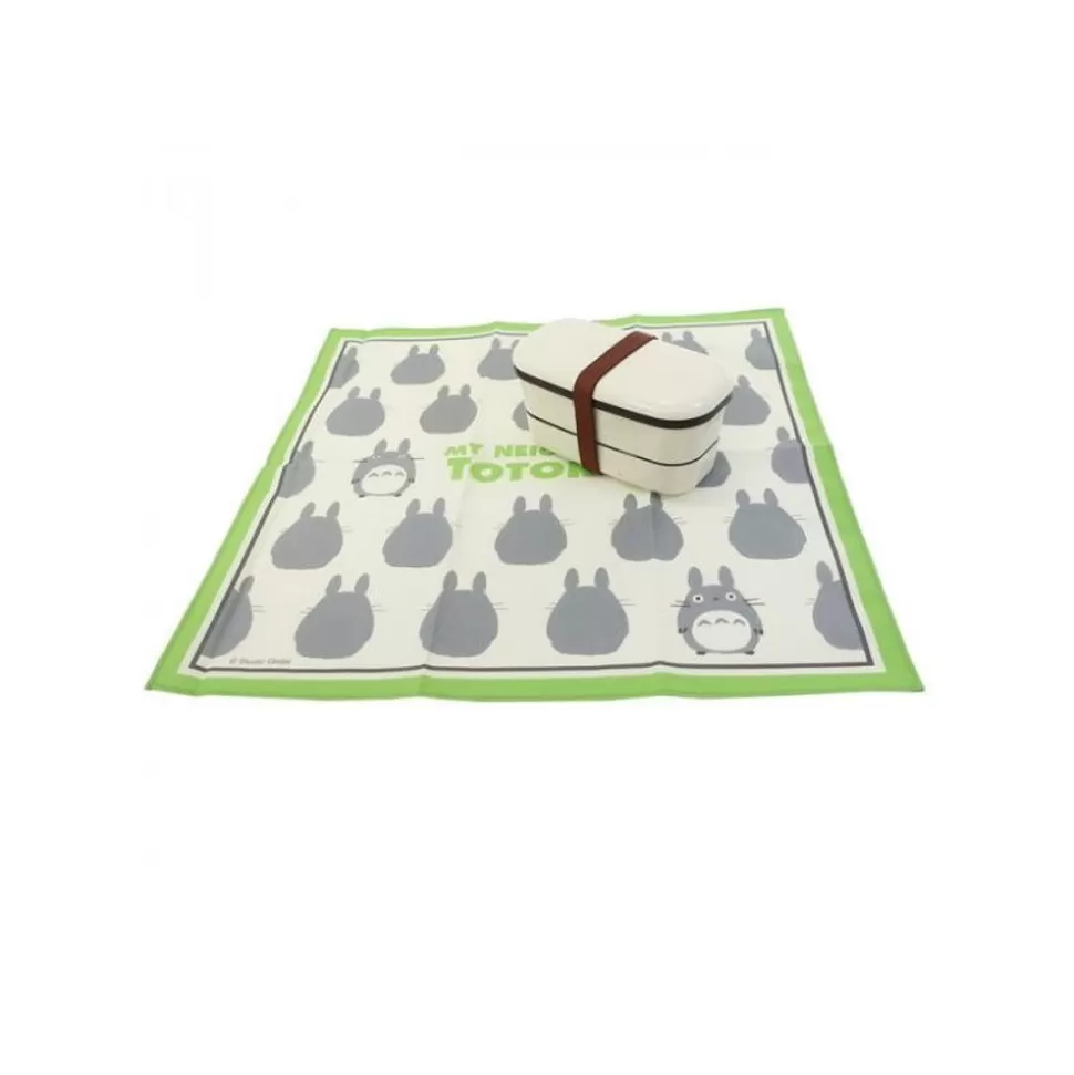Maison Ghibli Handkerchief Big Totoro Silhouette 43 X 43 Cm - My Neighbor Totoro- Outfits