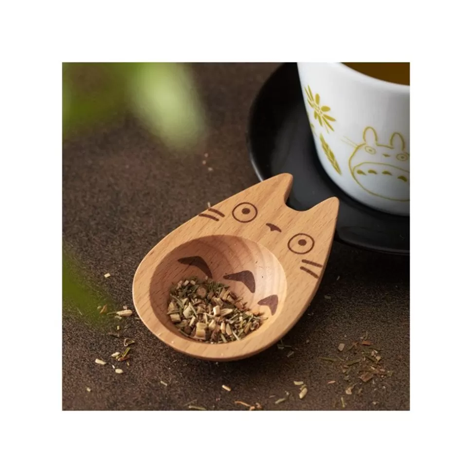 Maison Ghibli Hasamiyaki Wooden Tea Spoon Totoro - My Neighbor Totoro- Kitchenware