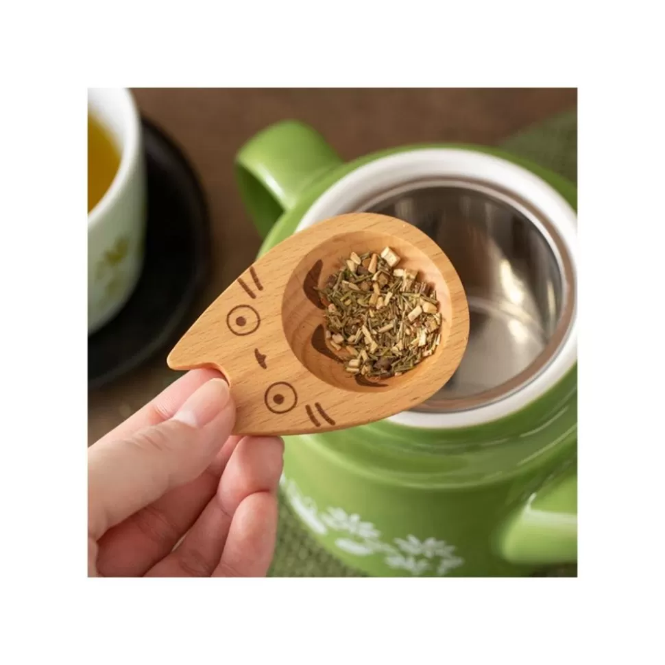 Maison Ghibli Hasamiyaki Wooden Tea Spoon Totoro - My Neighbor Totoro- Kitchenware