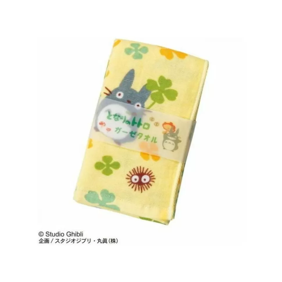 Maison Ghibli Imabari Towel Totoro Clover 34X80 Cm - My Neighbor Totoro- Household Linen