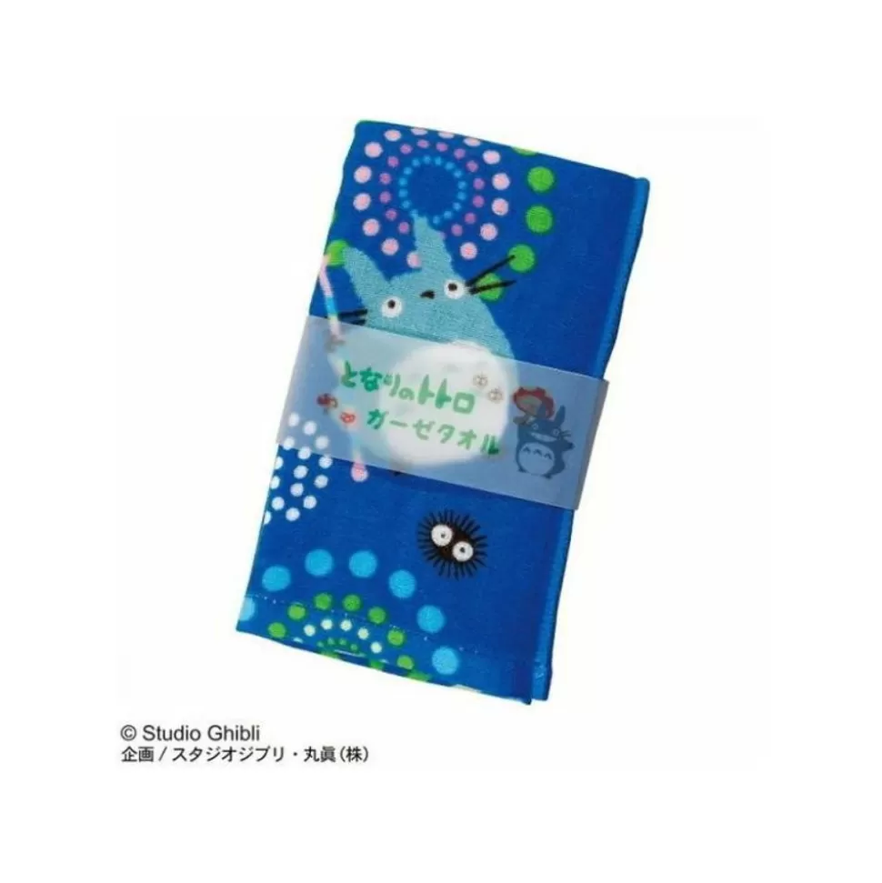 Maison Ghibli Imabari Towel Totoro Fireworks 34X80 Cm - My Neighbor Totoro- Household Linen