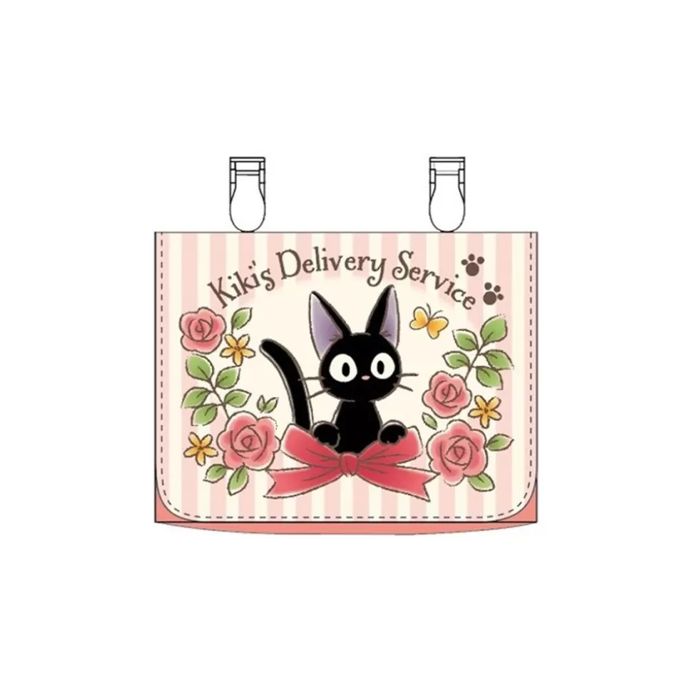 Maison Ghibli Jiji With Ribbons Pochette 11 X 14,5 X 3 Cm - Kiki'S Delivery Service- Accessories